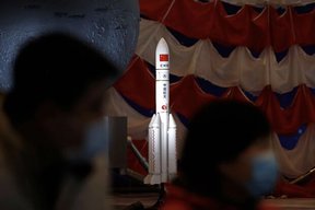 فضاپیمای چینی یک روزه به مرز فضا رفت و برگشت